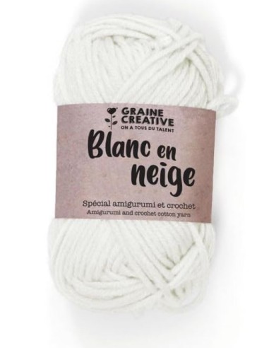 FIL DE COTON BLANC