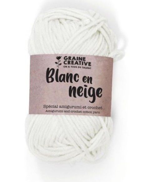 FIL DE COTON BLANC