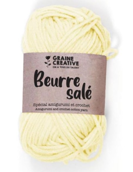 FIL DE COTON JAUNE CLAIR