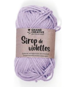 FIL DE COTON MAUVE