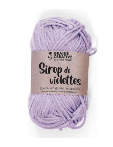 FIL DE COTON MAUVE