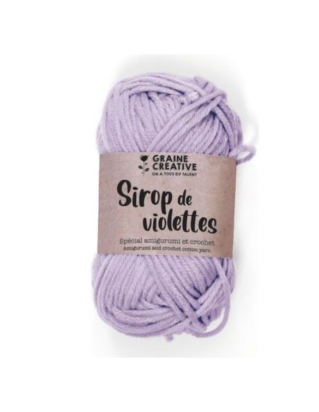 FIL DE COTON MAUVE