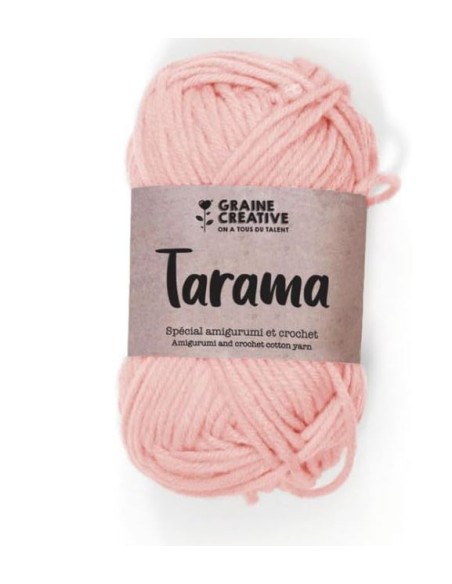 FIL DE COTON VIEUX ROSE