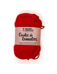 FIL DE COTON ROUGE