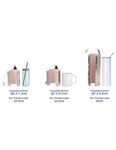 PRESSE À MUGS 3 EN 1 DOUBLE STATION