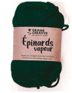 FIL DE COTON VERT FORET