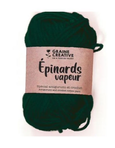 FIL DE COTON VERT FORET