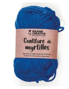 FIL DE COTON BLEU ROI