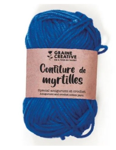 FIL DE COTON BLEU ROI