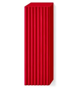 PATE POLYMERE FIMO SOFT  ROUGE CERISE  454g 2