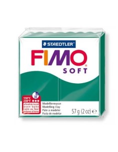 PATE FIMO SOFT EMERAUDE 57 g