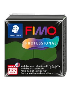 PATE FIMO PROFESSIONNEL VERT FEUILLE 57g