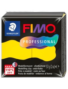 PATE FIMO PROFESSIONNEL JAUNE 57g