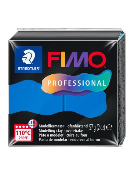 PATE FIMO PROFESSIONNEL BLEU 57g