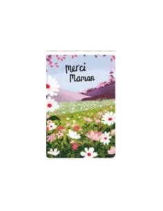 Carte double " Merci Maman"