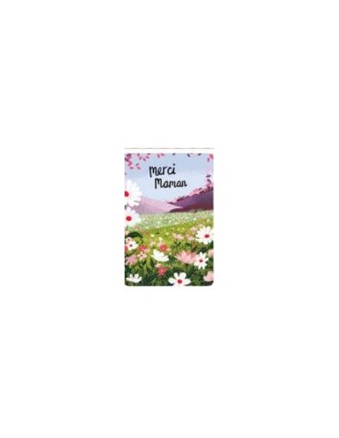 Carte double " Merci Maman"