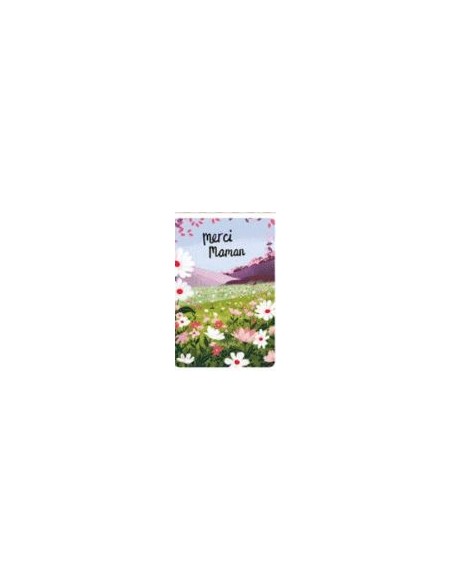 Carte double " Merci Maman"