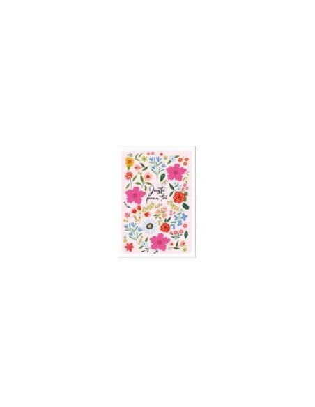 Carte double" juste pour toi "