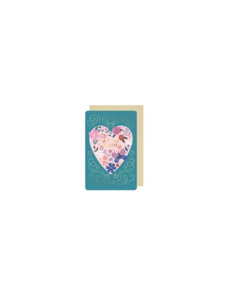 CARTE"JE T'AIME MAMIE"