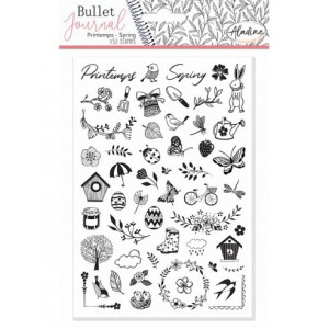 Stampo bullet journal printemps