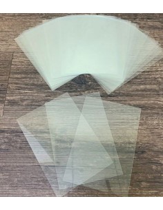 ACETATE 15.5X10.5 (Feuille acetate pour scrap & shaker) lot de 25 feuilles