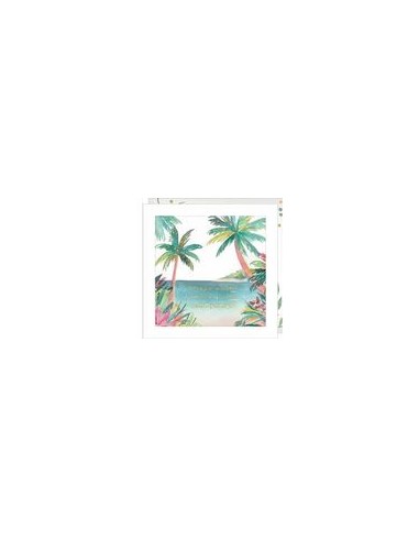 Carte double 15x15 + enveloppe "Chaque sourire est un rayon de soleil partagé"