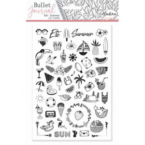 Stampo bullet journal ete