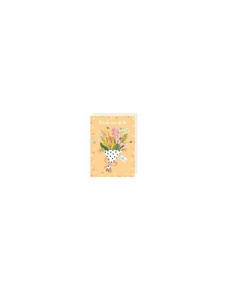 Carte double maxi 24x32 + enveloppe satinée  "Bon rétablissement"