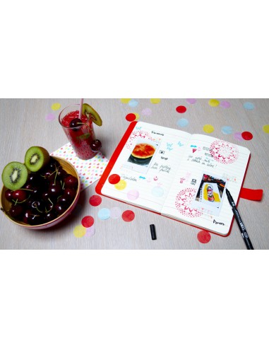 Stampo bullet journal ete