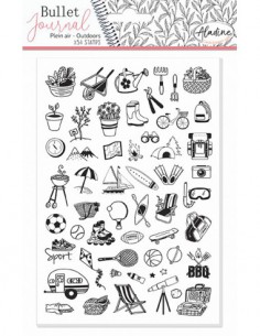 Stampo bullet journal activites plein air