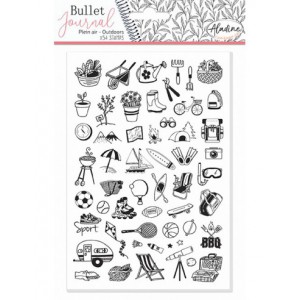 Stampo bullet journal activites plein air