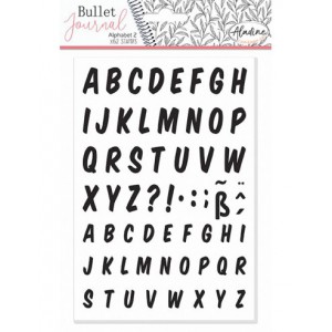Stampo bullet journal alphabet 2