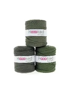 Bobine fil à tricoter tee-shirt vert olive