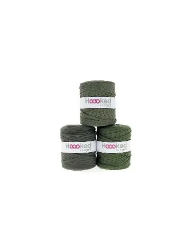 Bobine fil à tricoter tee-shirt vert olive