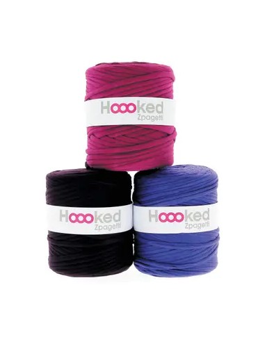 Bobine fil à tricoter tee-shirt violette