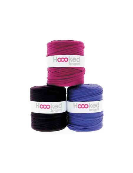 Bobine fil à tricoter tee-shirt violette
