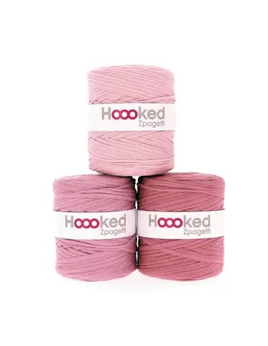 Bobine fil à tricoter tee-shirt ROSE