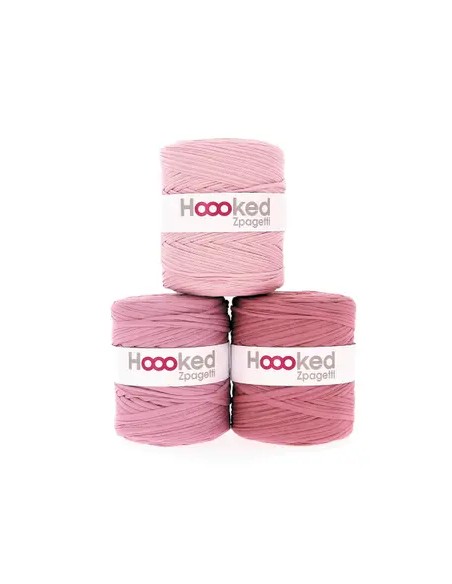 Bobine fil à tricoter tee-shirt ROSE