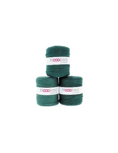 Bobine fil à tricoter tee-shirt vert foncé