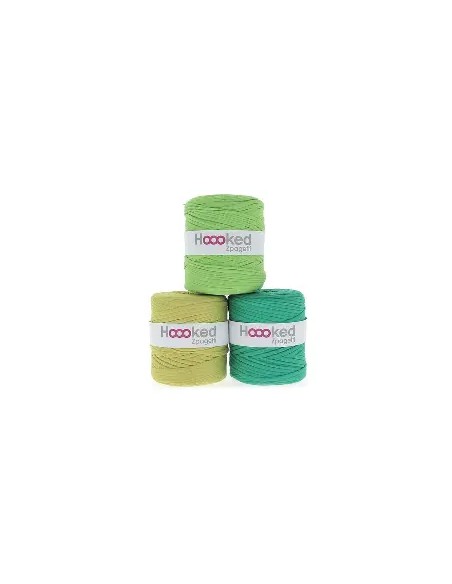 Bobine fil à tricoter tee-shirt verte