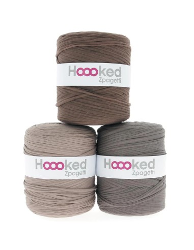 Bobine fil à tricoter tee-shirt TAUPE