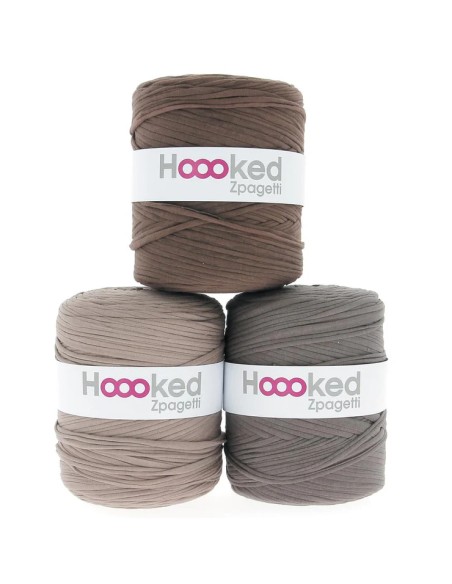 Bobine fil à tricoter tee-shirt TAUPE