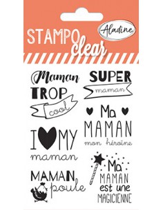 Stampo clear individuel maman