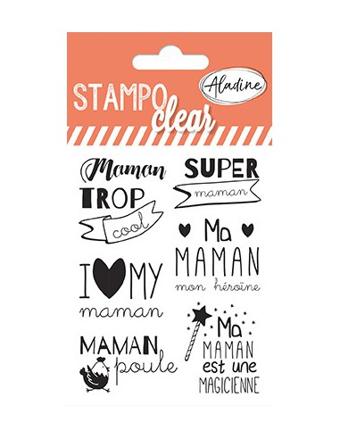 Stampo clear individuel maman