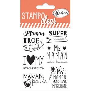 Stampo clear individuel maman
