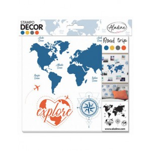 Stampo decor road trip