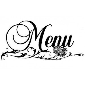 Tampon d menu