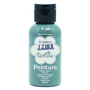 Izink peinture textile gris fonce flanelle 50 ml