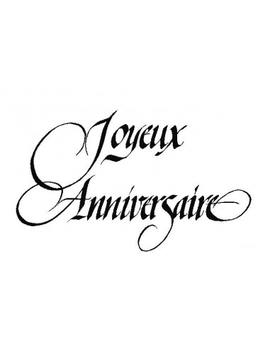 Tampon D Joyeux Anniversaire N 3 Tampon D Joyeux Anniversaire N 3