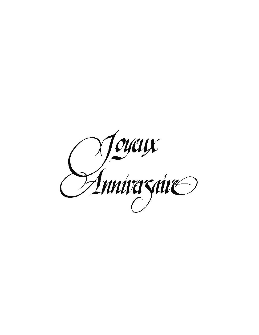 Tampon D Joyeux Anniversaire N 3 Tampon D Joyeux Anniversaire N 3